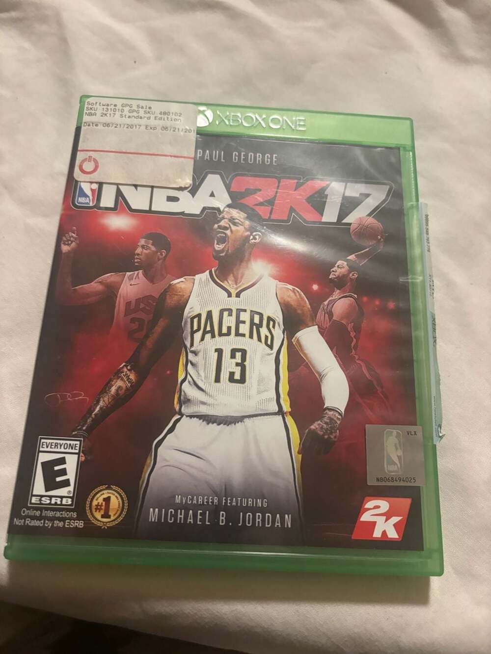 NBA 2K17 Standard Edition - Xbox One (untested)